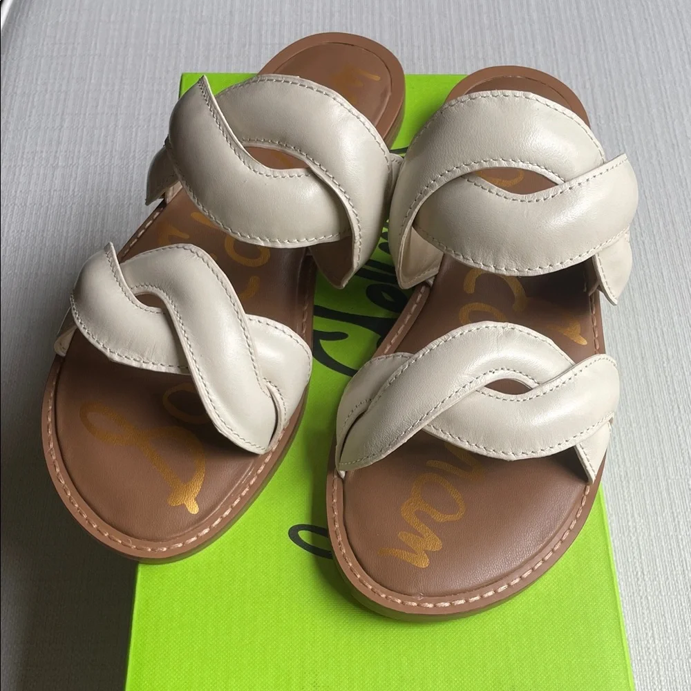 Sam Edelman Hellen Slide Sandal - MODERN IVORY, Size 8 M